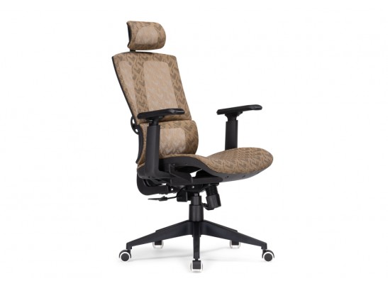 Компьютерное кресло Lanus brown / black в Каменске-Уральском