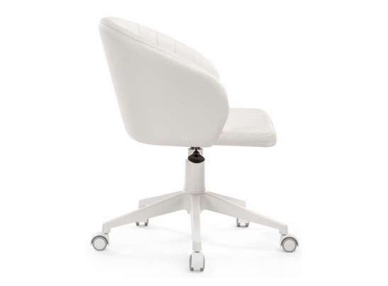 Компьютерное кресло Пард экокожа белый в Каменске-Уральском