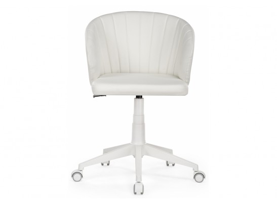 Компьютерное кресло Пард экокожа белый в Каменске-Уральском