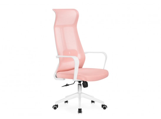 Компьютерное кресло Tilda pink / white в Каменске-Уральском