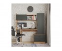 Компьютерный стол Бишоп 7 153х59х160 дуб крафт золотой / антрацит в Каменске-Уральском