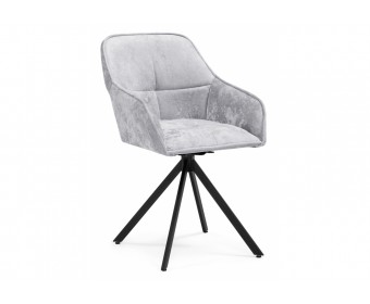 Кресло Дакота крутящееся серое / черное