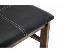 Обеденная группа Bahamas (стол и 4 стула) oak / black в Каменске-Уральском