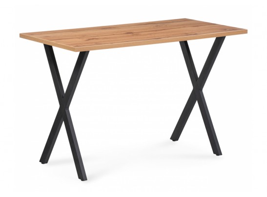 Обеденная группа Нетта дуб вотан / черный / серый в Каменске-Уральском