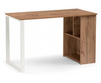Письменный стол Битти Лофт 116х60х75 дуб вотан / белый матовый