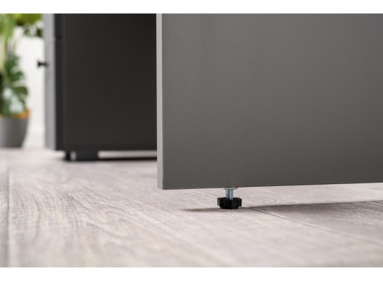 Письменный стол Опра серый графит / дуб золотой craft в Каменске-Уральском