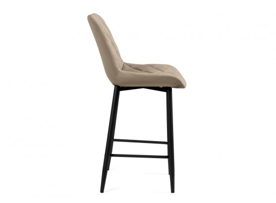 Полубарный стул Баодин Б/К бежевый / черный в Каменске-Уральском