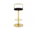 Полубарный стул Lusia black / gold в Каменске-Уральском