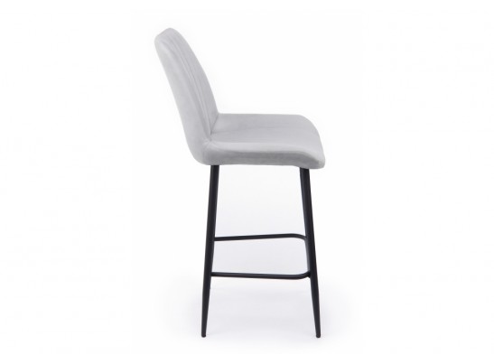 Полубарный стул Седа светло-серый (zd 960) / черный в Каменске-Уральском