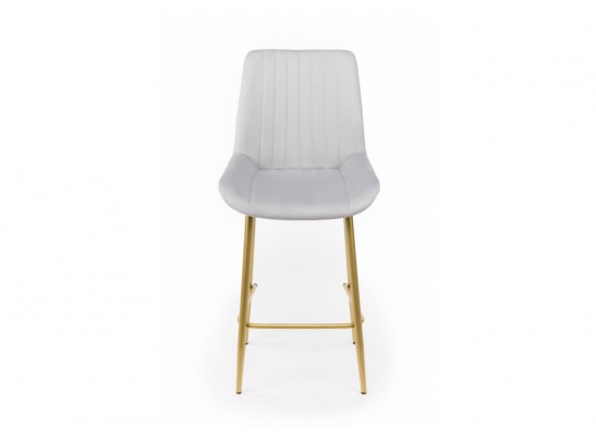 Полубарный стул Седа светло-серый (zd 960) / золотой в Каменске-Уральском