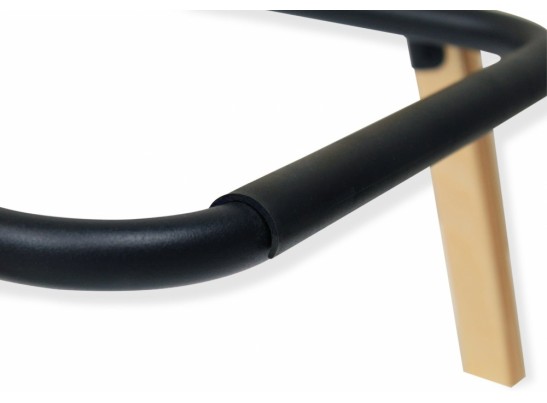 Полубарный стул Sheffilton SHT-ST38/S94-1 ночное затмение / прозрачный лак / черный муар в Каменске-Уральском