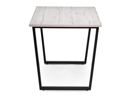 Стол Лота Лофт 140 25 мм юта / черный матовый в Каменске-Уральском