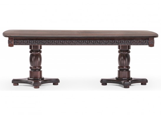 Стол Морнит 220(320)х110 орех темный / орех в Каменске-Уральском