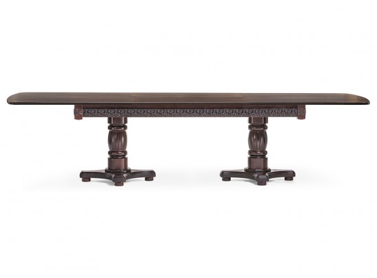 Стол Морнит 220(320)х110 орех темный / орех в Каменске-Уральском