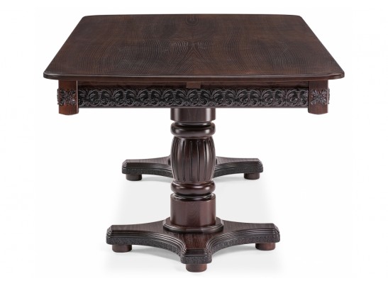 Стол Морнит 220(320)х110 орех темный / орех в Каменске-Уральском