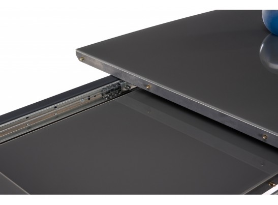 Стол на тумбе Теон дуб антор натуральный / графит в Каменске-Уральском