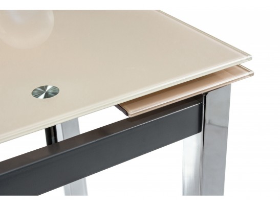 Стол раскладной Kvadro 80 бежевый в Каменске-Уральском