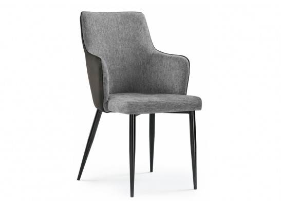 Стул Benza grey fabric / black в Каменске-Уральском