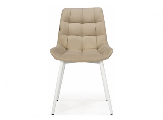 Стул на металлокаркасе Алст белый / velutto 05 в Каменске-Уральском