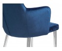 Стул на металлокаркасе Benza dark blue в Каменске-Уральском