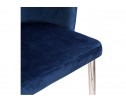 Стул на металлокаркасе Benza dark blue в Каменске-Уральском