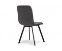 Стул на металлокаркасе Bruk dark gray / black в Каменске-Уральском