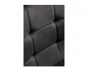 Стул на металлокаркасе Bruk dark gray / black в Каменске-Уральском