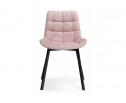 Стул на металлокаркасе Челси розовый / черный в Каменске-Уральском