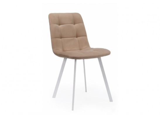 Стул на металлокаркасе Чилли бежевый / белый в Каменске-Уральском