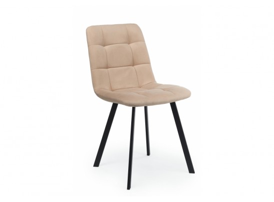 Стул на металлокаркасе Чилли бежевый / черный в Каменске-Уральском