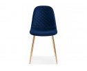 Стул на металлокаркасе Dabl dark blue / gold в Каменске-Уральском