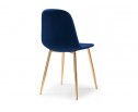 Стул на металлокаркасе Dabl dark blue / gold в Каменске-Уральском