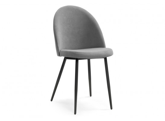 Стул на металлокаркасе Дагрун серый / черный в Каменске-Уральском