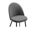 Стул на металлокаркасе Дагрун темно-серый / черный каркас в Каменске-Уральском