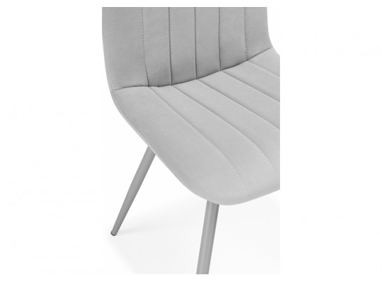 Стул на металлокаркасе Дани светло-серый (zd 960) / серый в Каменске-Уральском