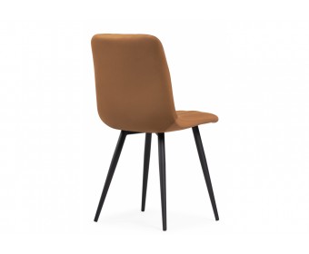 Стул на металлокаркасе Дани терракотовый (zd 432) / черный