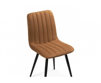 Стул на металлокаркасе Дани терракотовый (zd 432) / черный