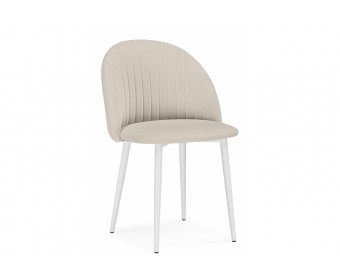 Стул на металлокаркасе Дарлин marseille 13 / белый