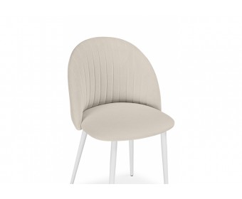 Стул на металлокаркасе Дарлин marseille 13 / белый