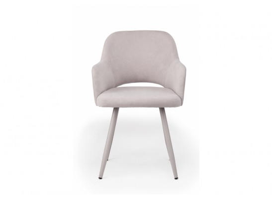 Стул на металлокаркасе Эолин светло-серый (glory 36) / серый в Каменске-Уральском