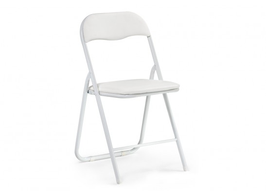 Стул на металлокаркасе Fold 1 складной white / white в Каменске-Уральском