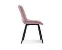Стул на металлокаркасе Fox black / light purple в Каменске-Уральском