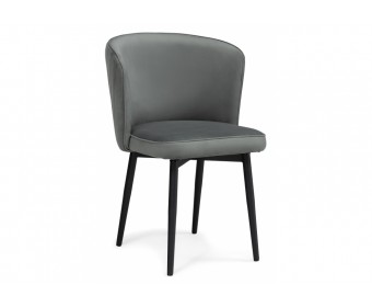 Стул на металлокаркасе Фрибур крутящийся MR-11 / черный