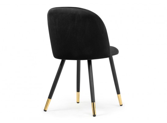 Стул на металлокаркасе Gabi black / black / gold в Каменске-Уральском