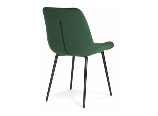 Стул на металлокаркасе Гояр изумрудный / черный глянец в Каменске-Уральском