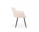 Стул на металлокаркасе Инфини 360 латте (ocean 003) / черный в Каменске-Уральском