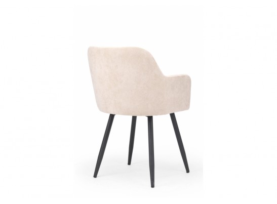 Стул на металлокаркасе Инфини 360 латте (ocean 003) / черный в Каменске-Уральском