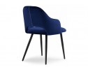 Стул на металлокаркасе Konor dark blue / black в Каменске-Уральском