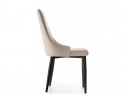 Стул на металлокаркасе Kora beige / black в Каменске-Уральском
