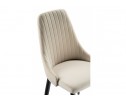 Стул на металлокаркасе Kora beige / black в Каменске-Уральском